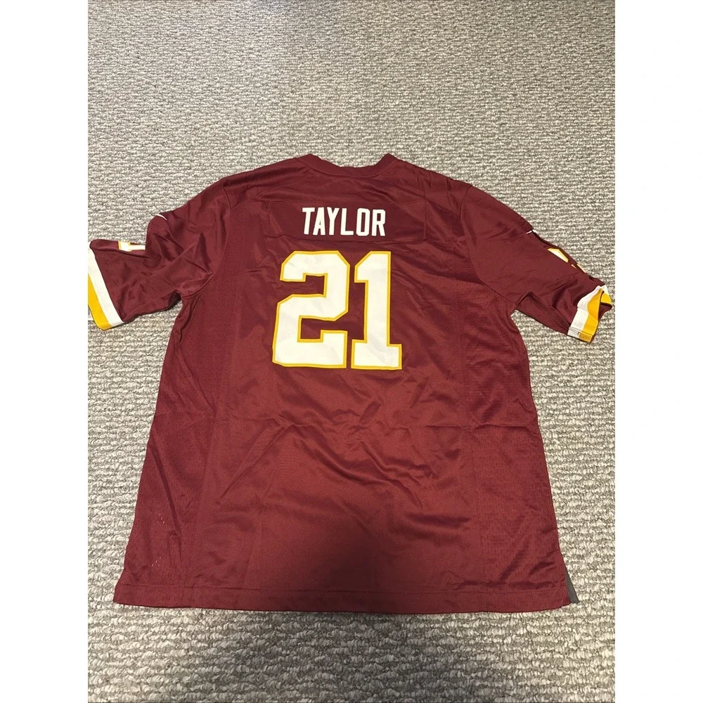 Nike Sean Taylor NFL Washington Redskins #21 On Field Game Jersey Men's Size XL